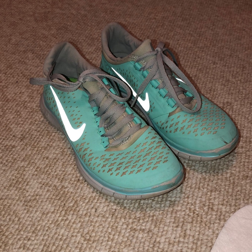 Turquoise Nike Shoes